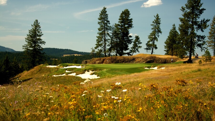 Gozzer Ranch Golf and Lake Club - hole 17