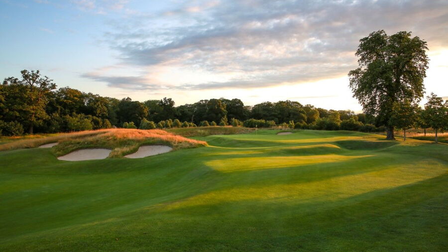 17th green at The Grove