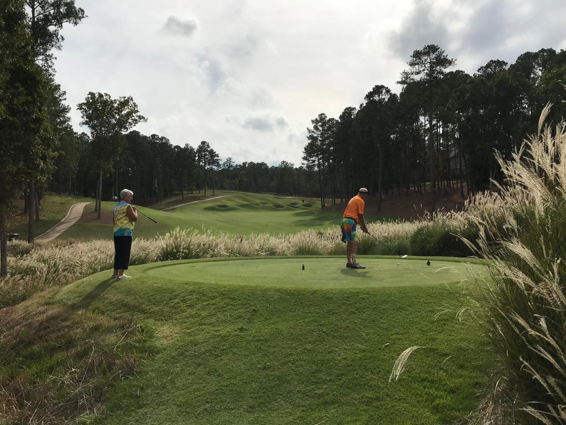 Tee shot on no. 8 (Photo submitted by MikeBaileyGolf on 10/26/2018)