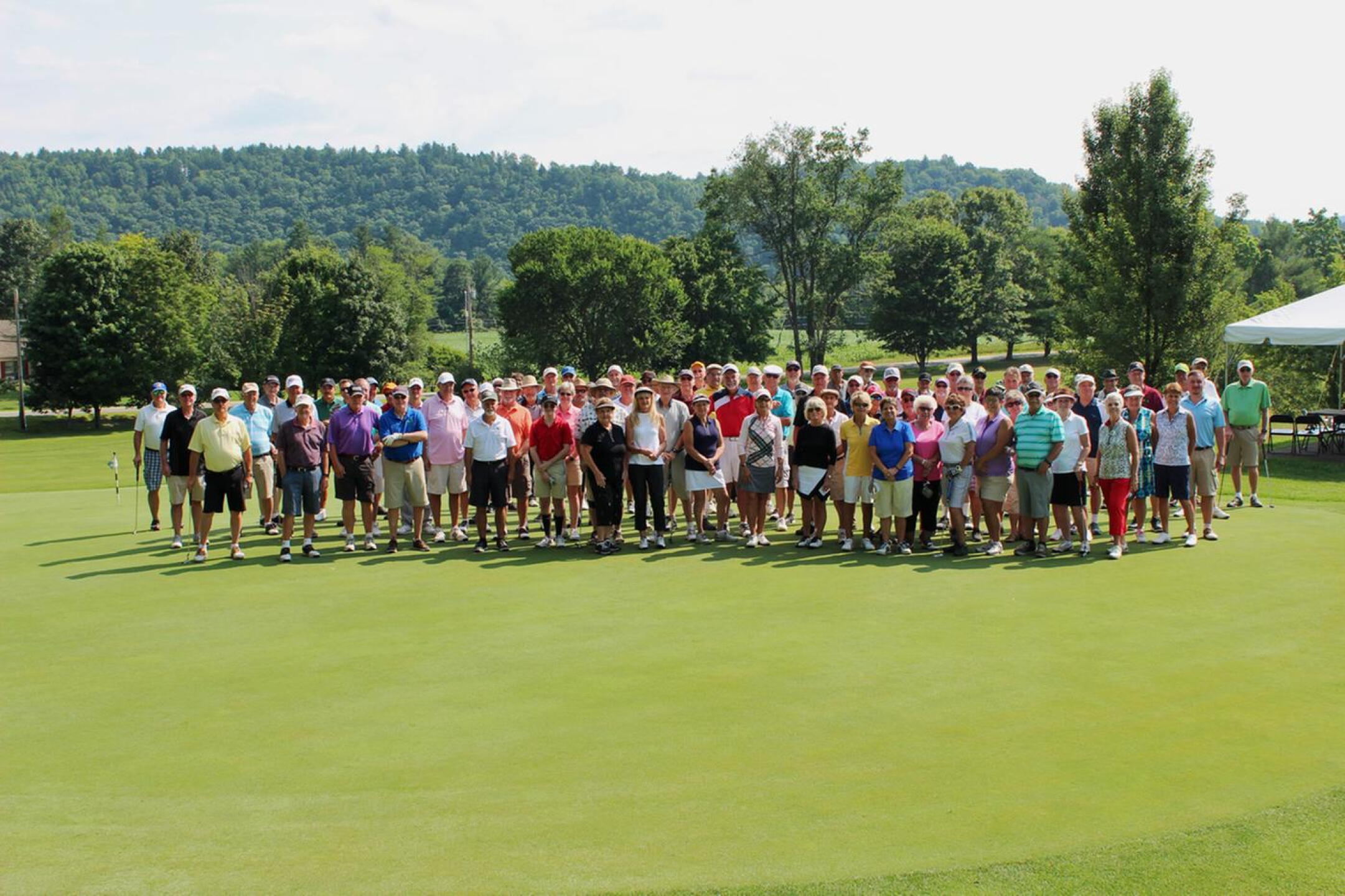 Over 100 Safarians Enjoy a Great Day at Brattleboro CC (Photo submitted by Bullguy on 07/13/2018)