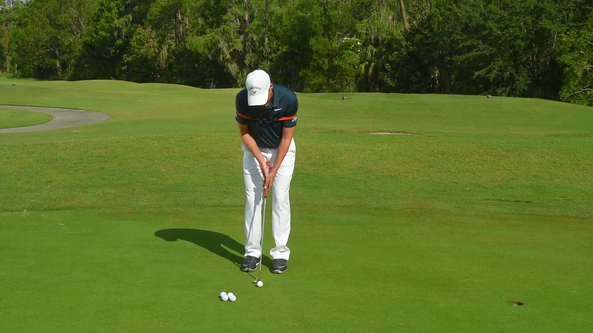 Bungee Cord Putting Drill