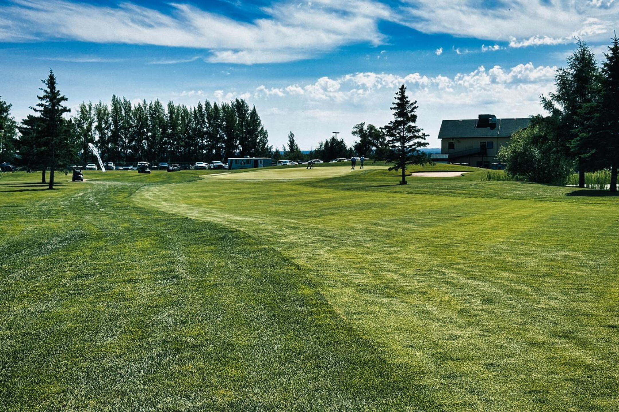 Meadow Lake GC, Hole 9, Par 3, 341 yds, 130 yds out (Photo submitted by DYakimec on 08/29/2026)