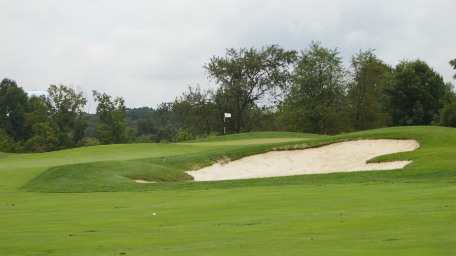 Hampshire Greens G.C. - 1st hole