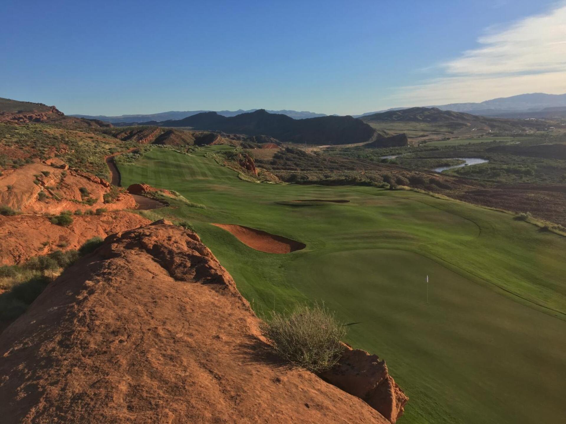 From behind par-4 13th green (Photo submitted by BrandonWebb on 06/11/2019)