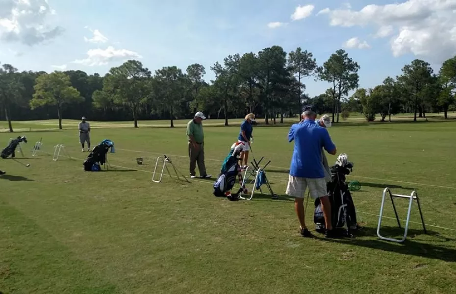 Seven Springs CC: Driving range