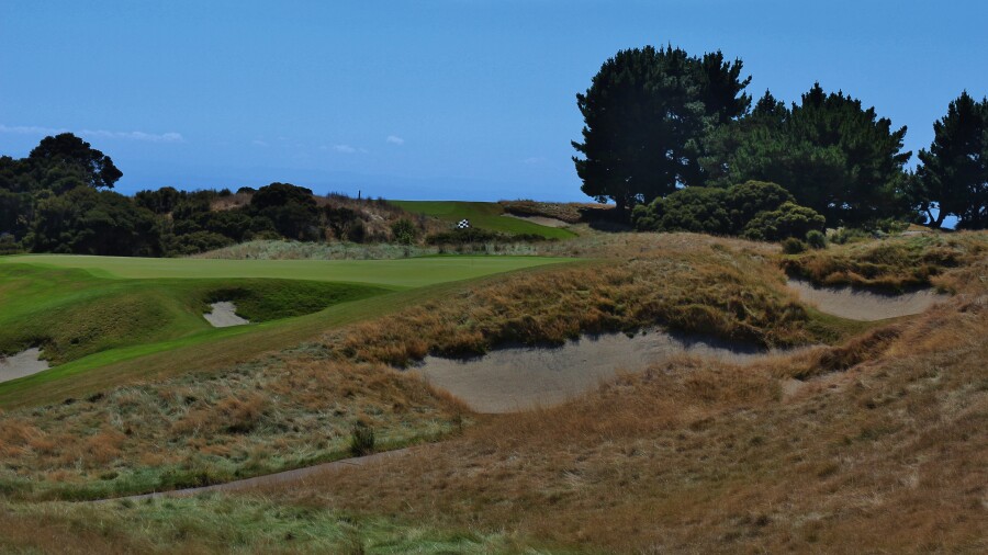 Cape Kidnappers golf course - 3rd hole
