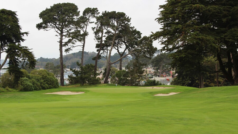 Lake Merced Golf Club - hole 2