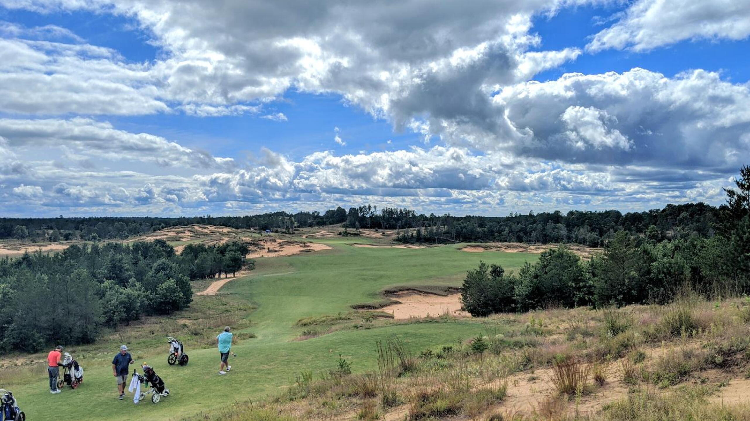 The par-5 5th is a daunting hole with great views. (Photo submitted by Back9Ben on 09/24/2020)