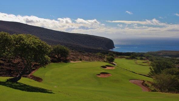 Manele Golf Course - hole 5
