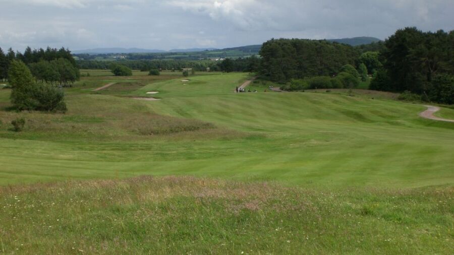 Fairway from Lanark GC