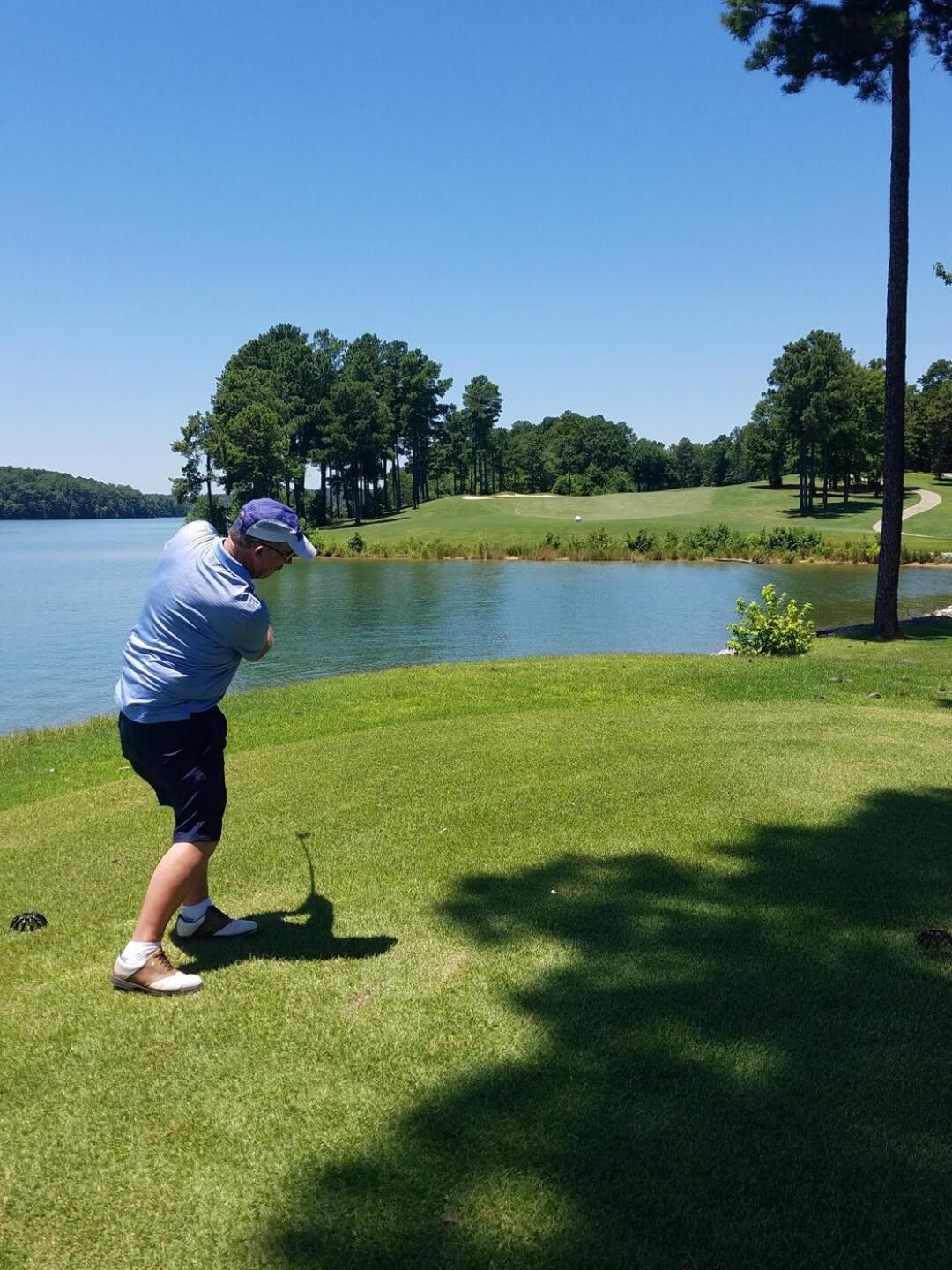 Across the water on 17. (Photo submitted by jaycbobo1 on 07/09/2018)