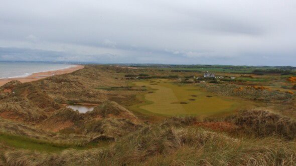 Trump International Golf Links Scotland - hole 18