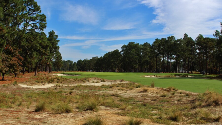 Pinehurst's No. 2 golf course - hole 1