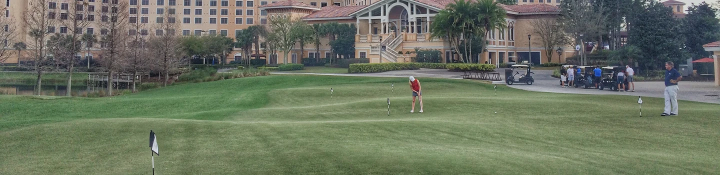 Shingle Creek Golf Club - putting green