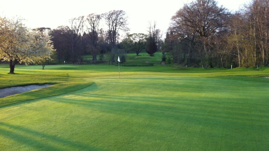 Gogarburn GC: immaculate greens