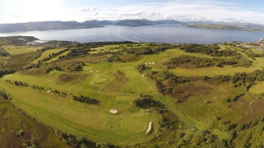 Gourock GC: Aerial