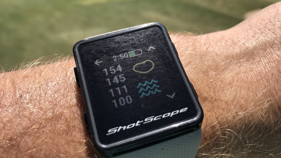 Shot Scope V3 hazards view