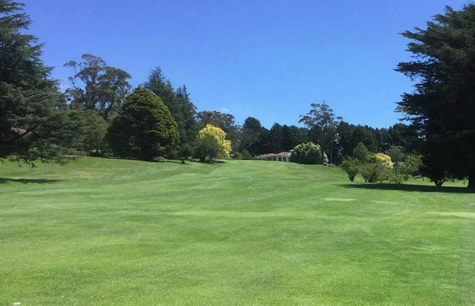 Blackheath Golf Club in Blue Mountains, Blue Mountains,NSW, Australia