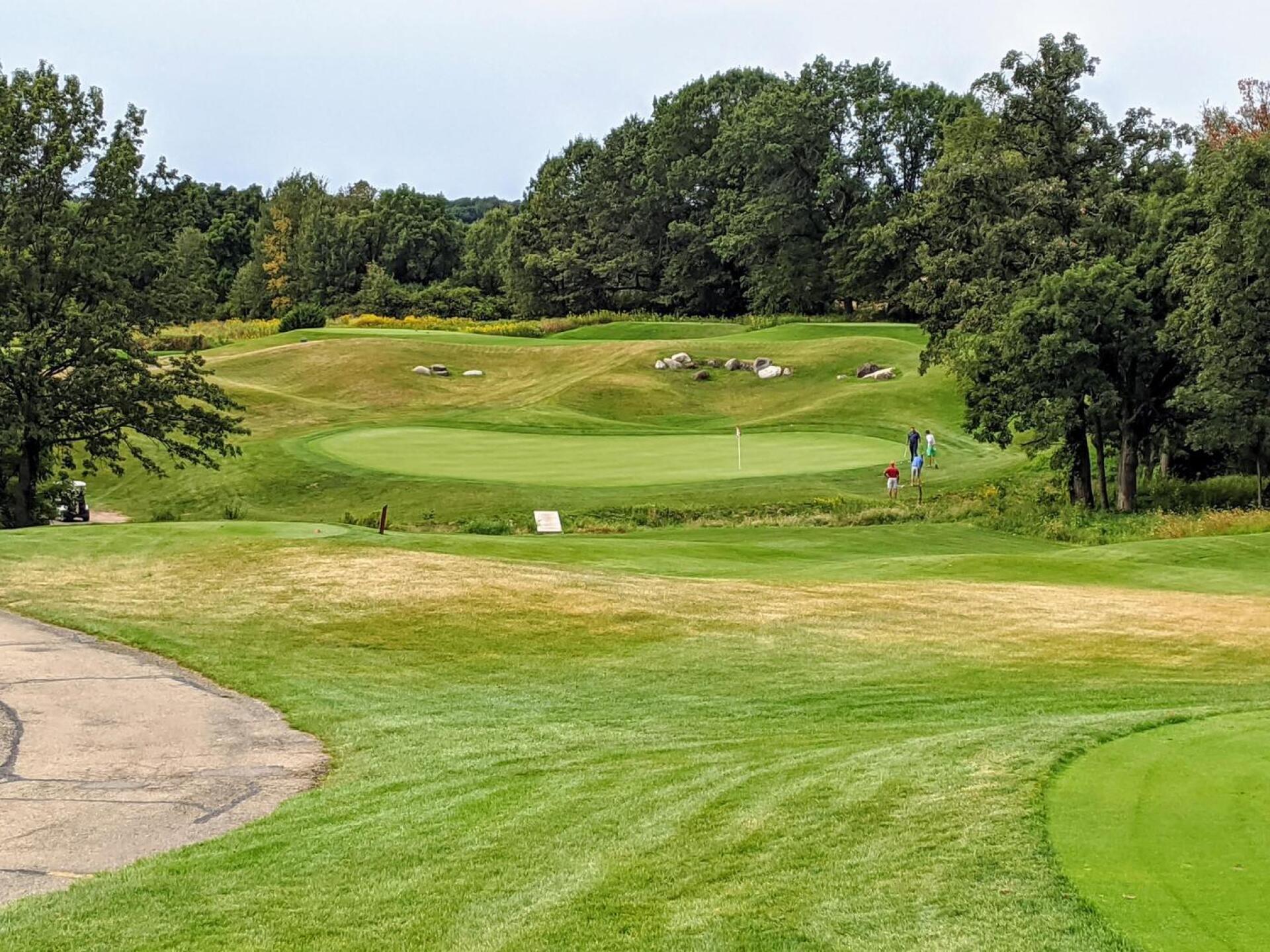 Hole 8 - my favorite of the five par 3s (Photo submitted by GolferJake78 on 09/02/2020)