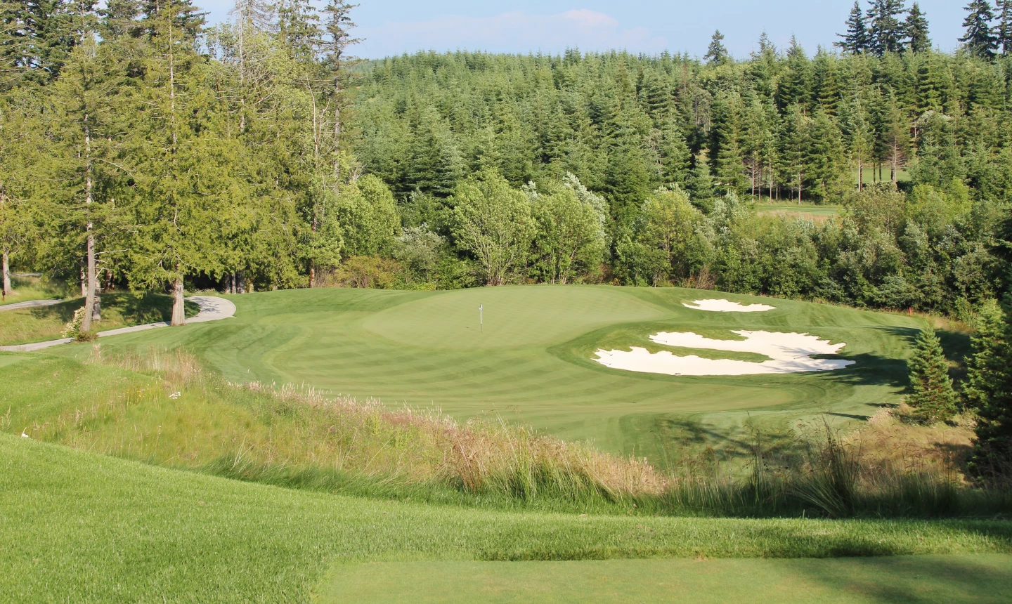 Salish Cliffs Golf Club - hole 17