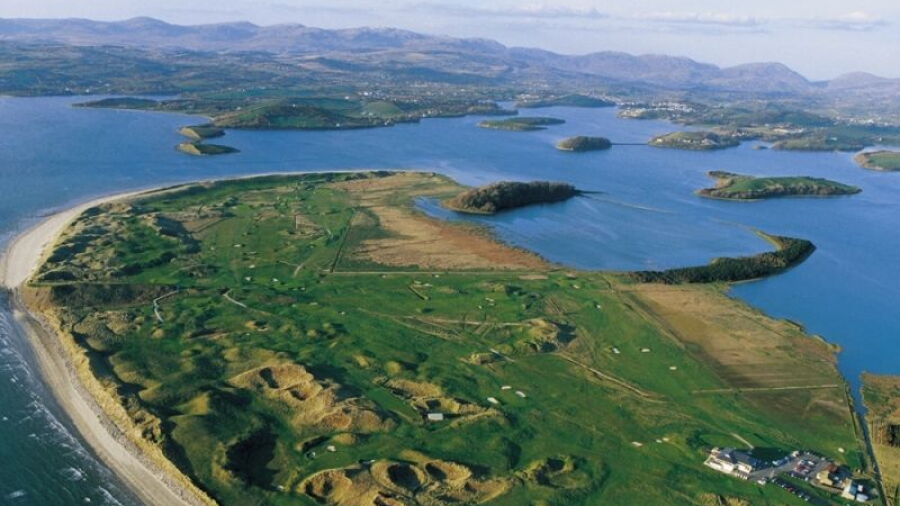 Donegal GC: Aerial View