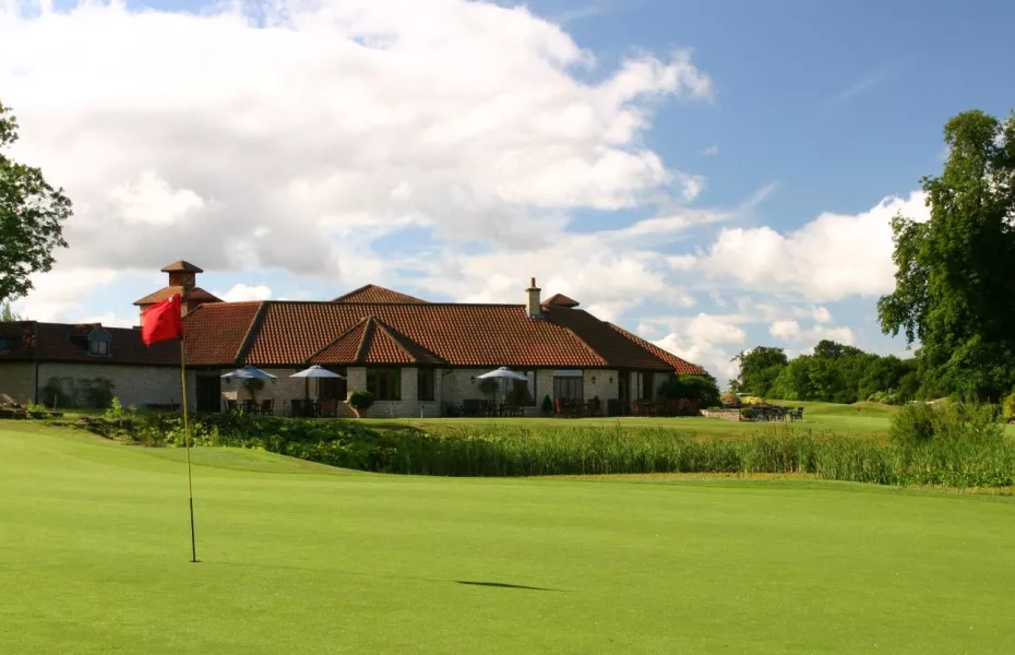 The clubhouse at Manor House Golf Club