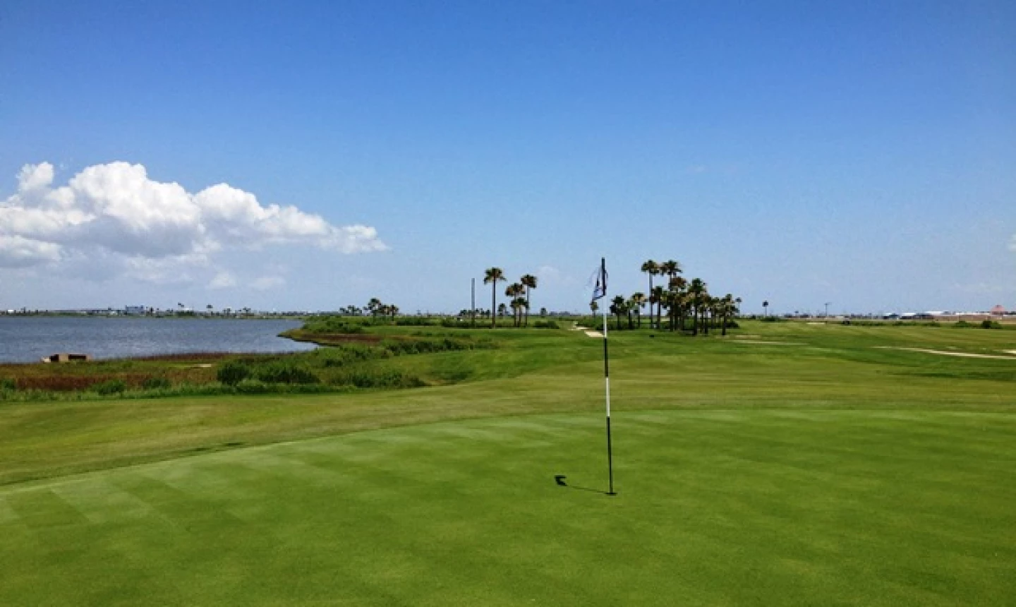 Moody Gardens Golf Course - hole 13