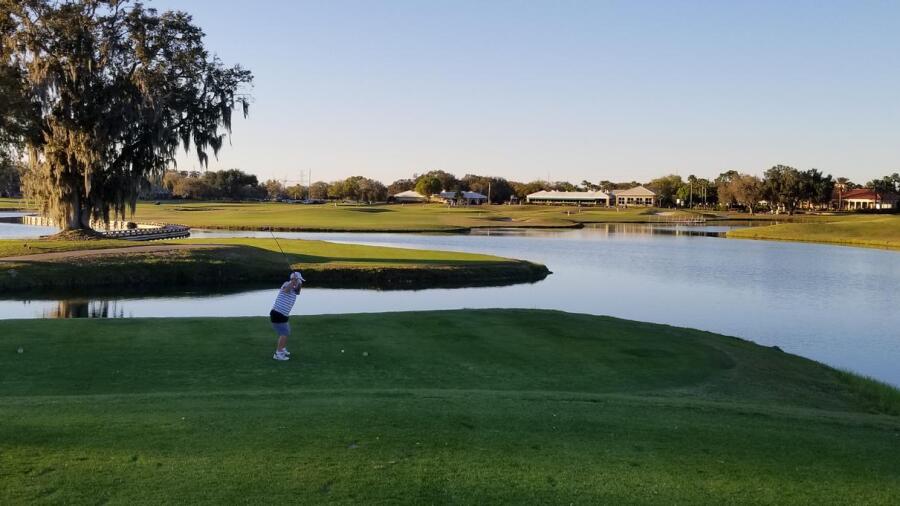 Fox Hollow - tee shot