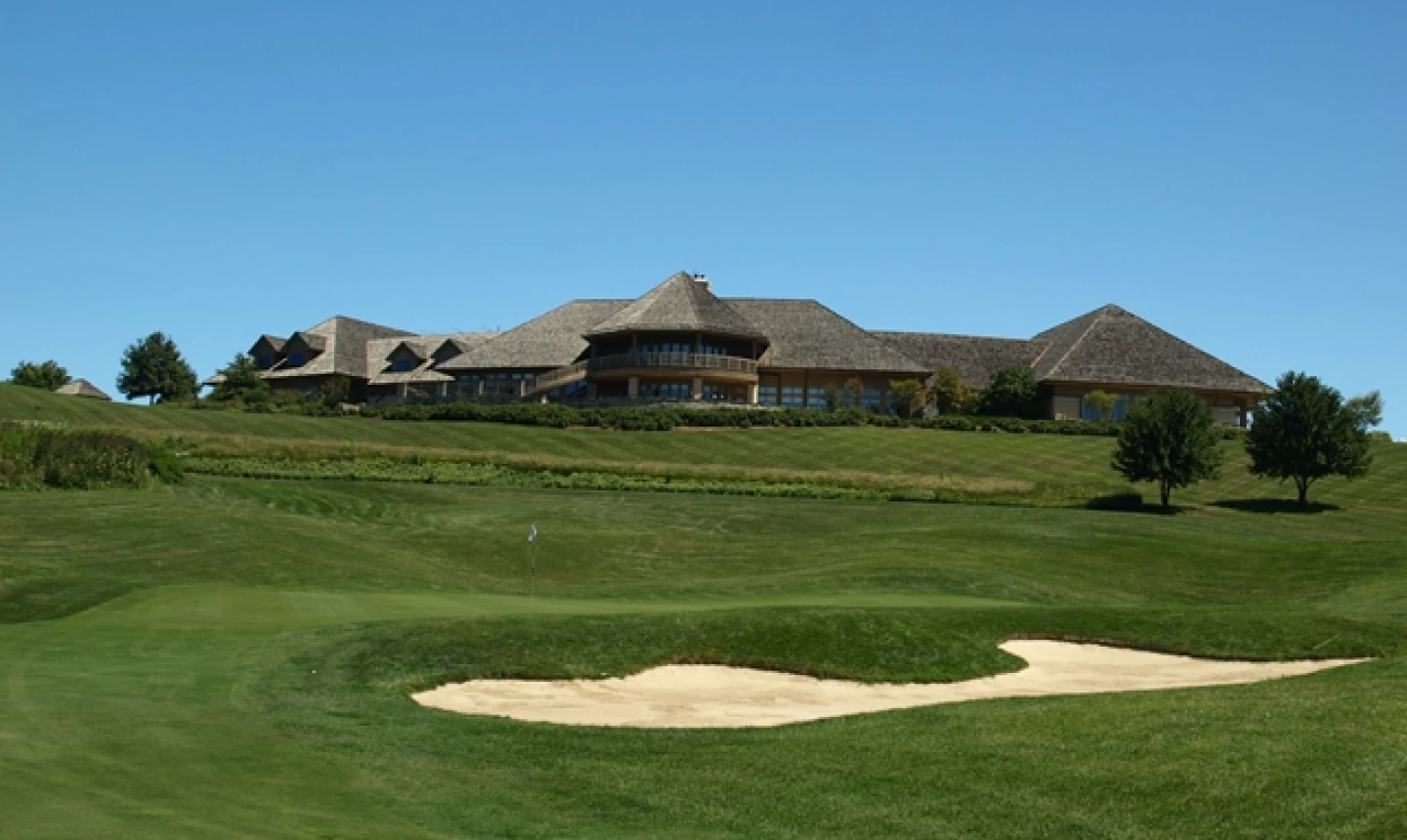 Virtues golf course - 18th