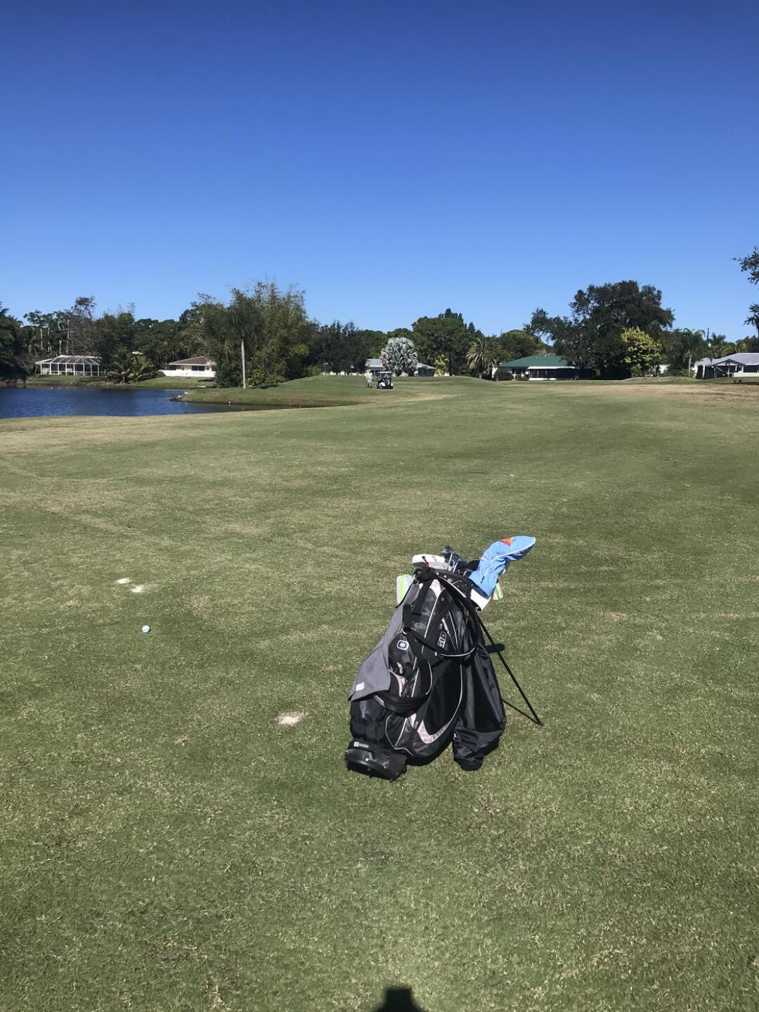 Hole 3 approach shot after having to hit over the water (Photo submitted by u785252864 on 01/05/2021)