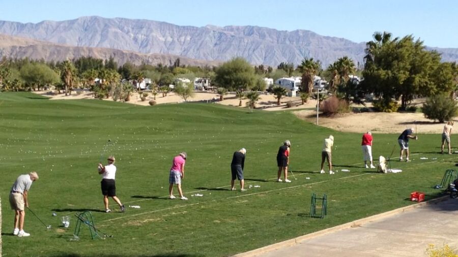 The Springs at Borrego: Driving range