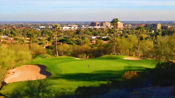 Phoenician - Desert golf course - no. 8