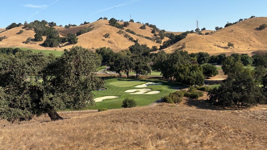 CordeValle - 18th green 