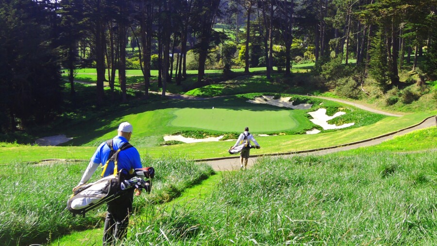 Presidio Golf Course - hole 4