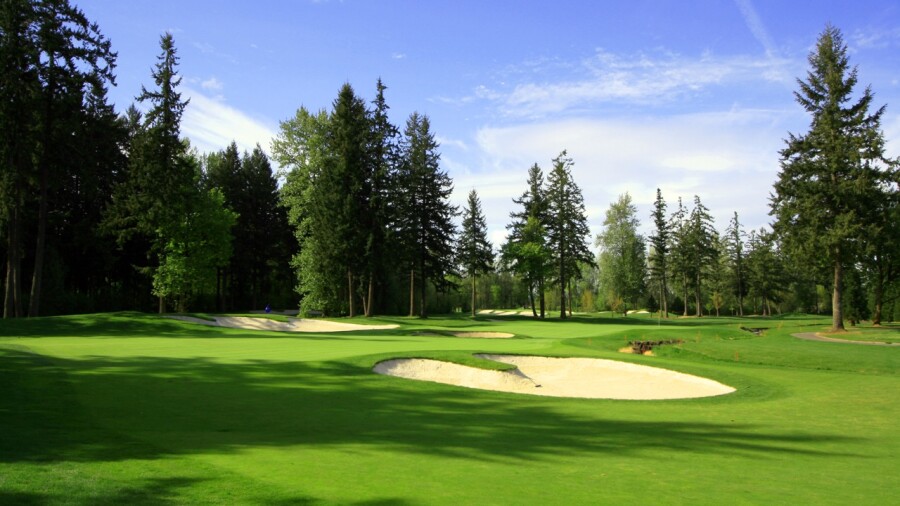 Reserve Vineyard - South golf course - double green