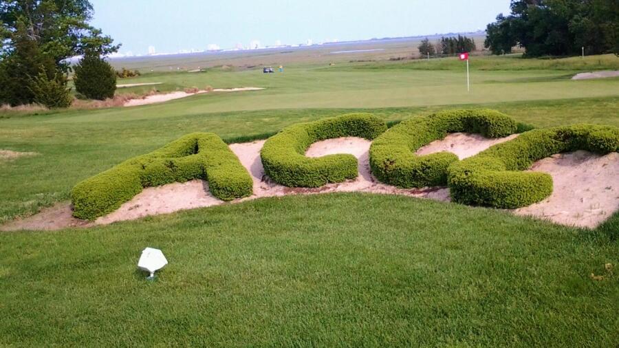 Atlantic City Country Club - hedges