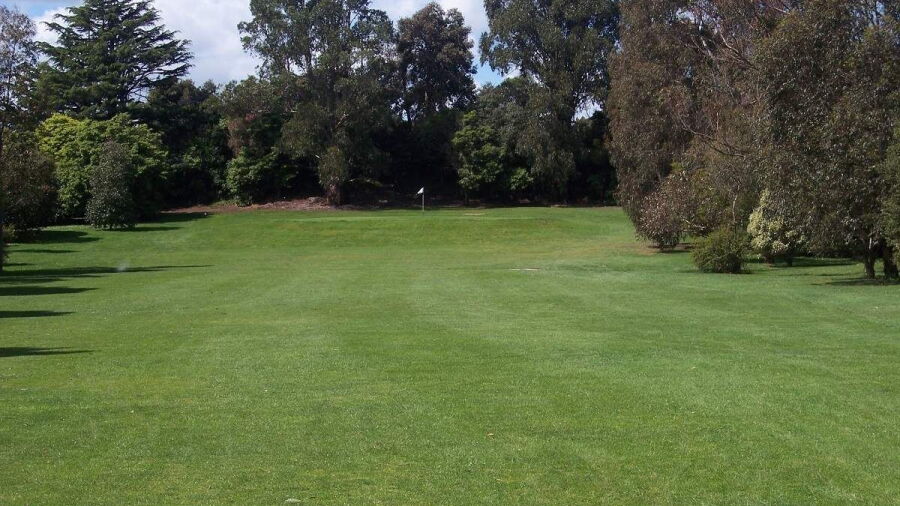 Woorayl Golf Club's 2nd hole