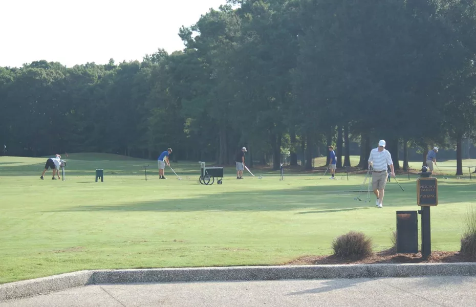 Indian Wells GC: Practice area