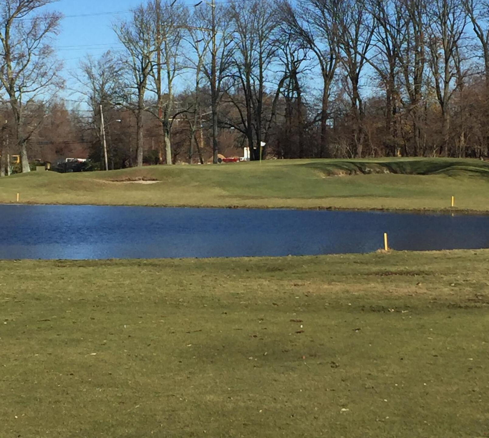 The approach shot over water on #10 (Photo submitted by Michael4721223 on 11/27/2017)