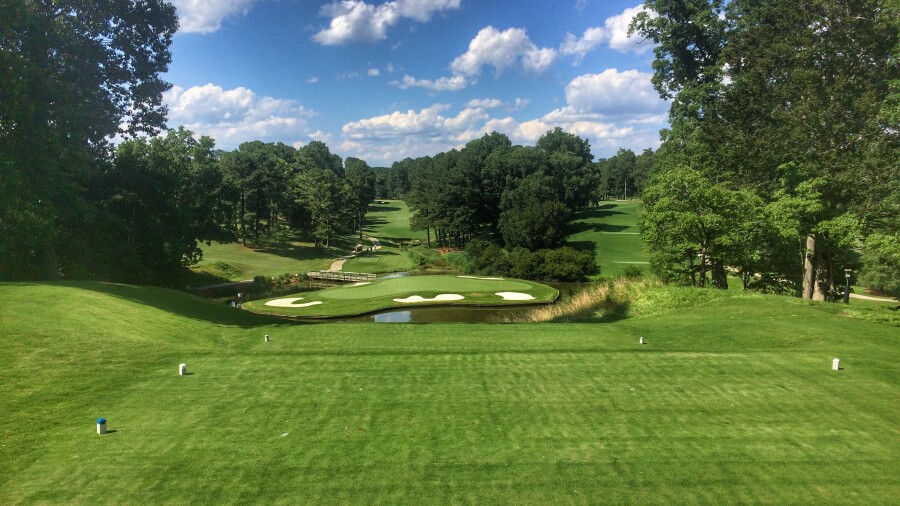 Gold Course at Golden Horseshoe - No. 16