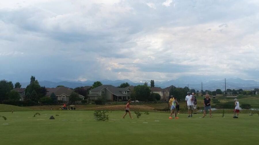 Ute Creek GC: Practice area