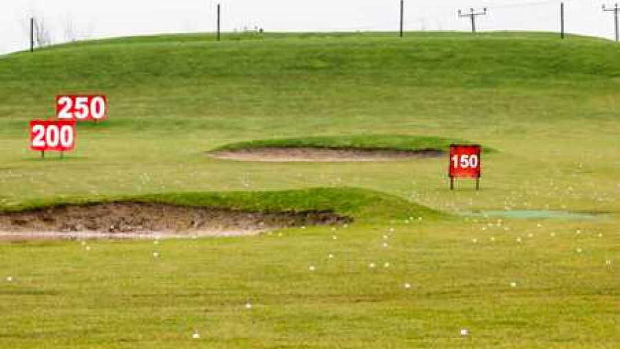 Pedham Place GC: Driving range