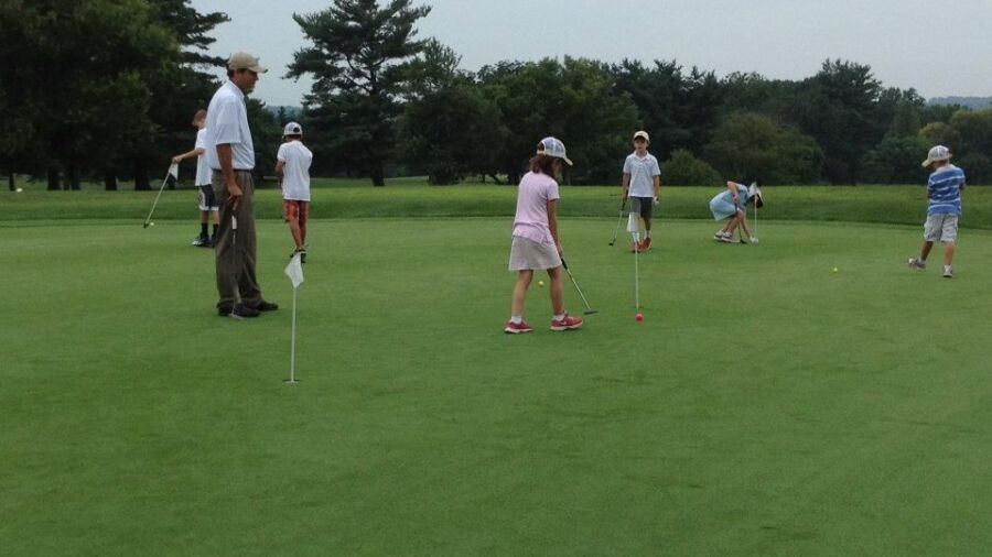 Fox Hollow GC: Practice area