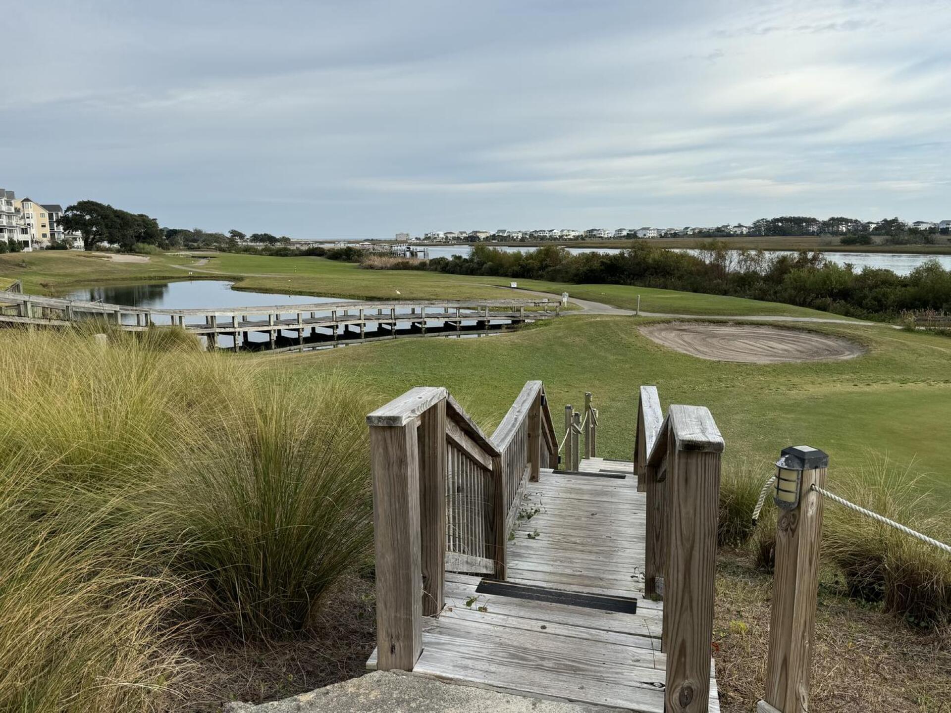 18th green, 1st tee behind it (Photo submitted by u314163823825 on 11/20/2024)