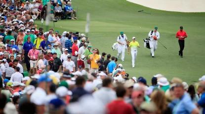 Tiger Woods at Augusta National