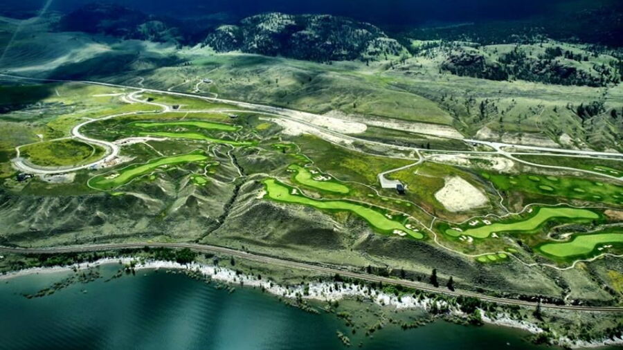 Tobiano GC: Aerial view