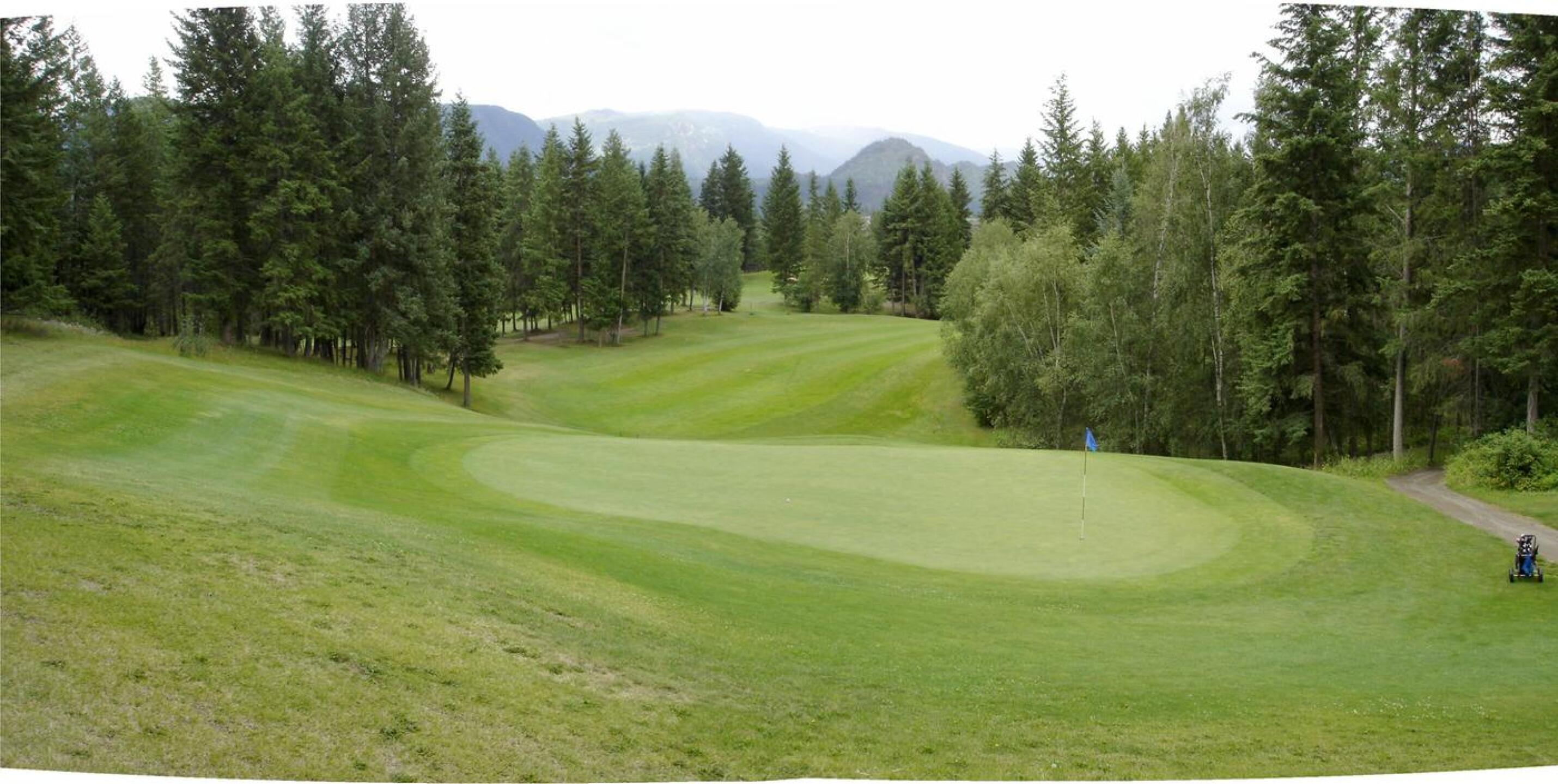Chinook Cove Golf Course, Hole 8, Par 4, 387 yds (Photo submitted by DYakimec on 06/05/2016)
