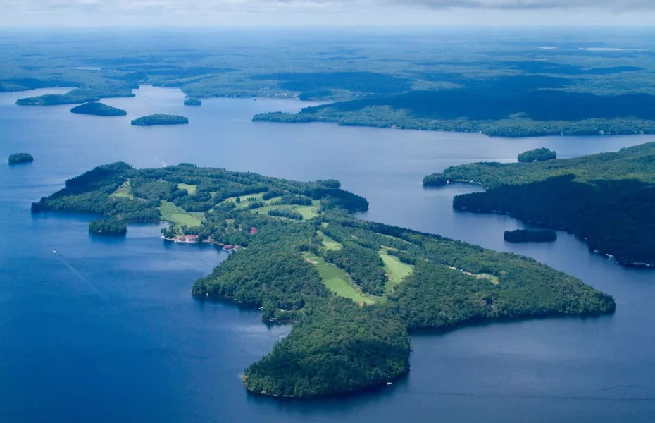 Bigwin Island GC: Aerial