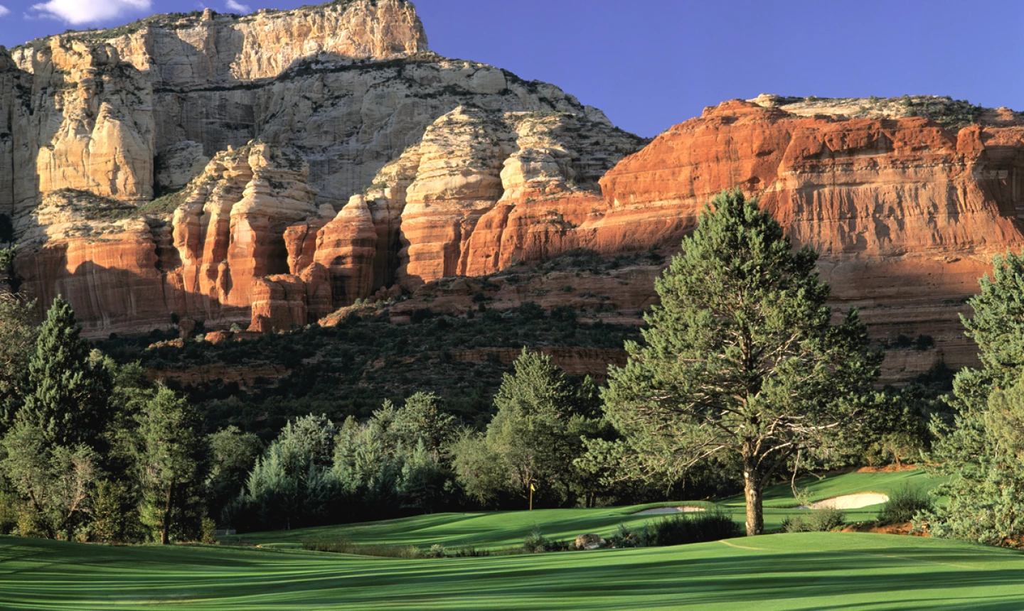 Seven Canyons golf course in Sedona - 9th hole