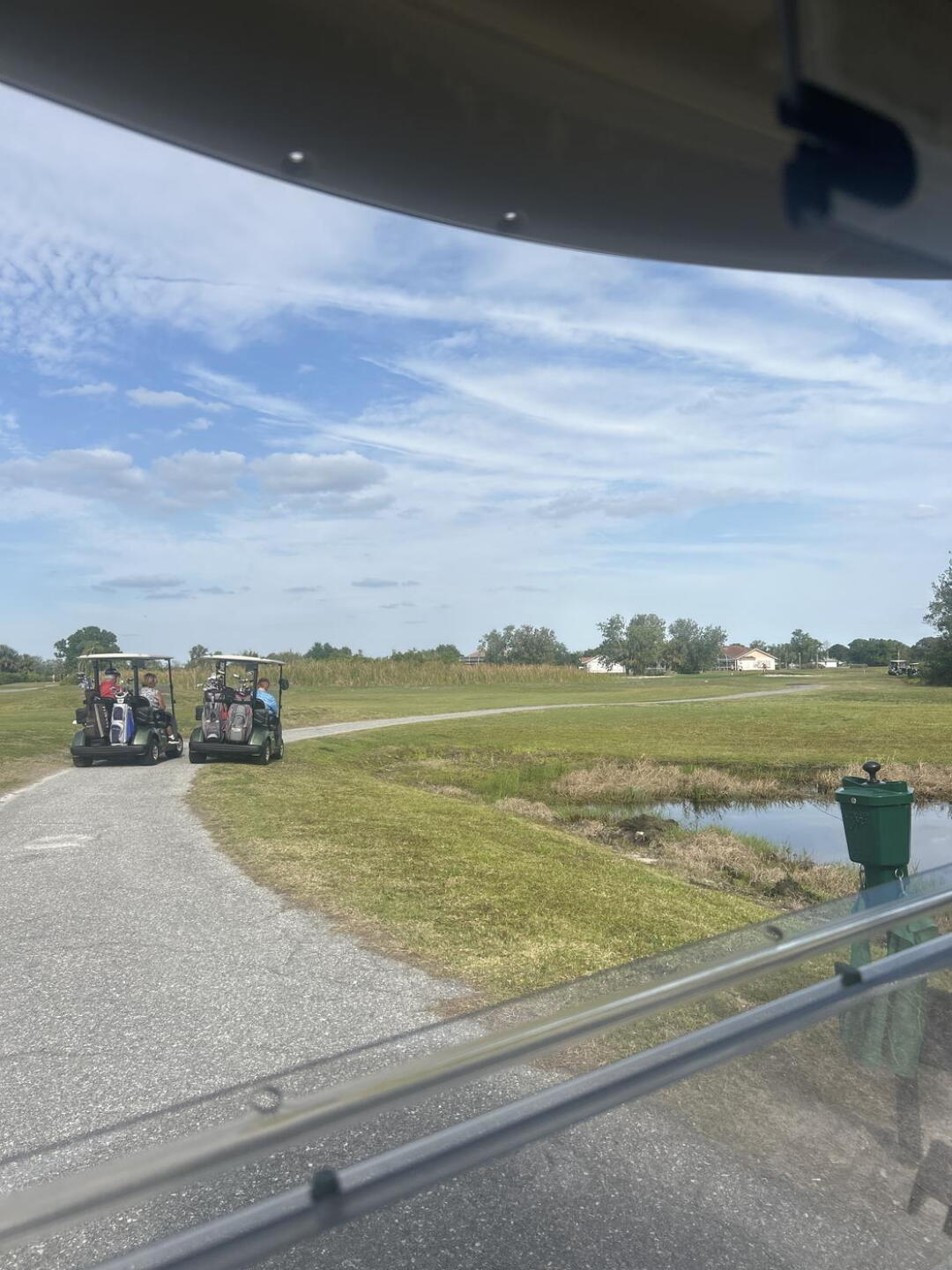 At least be ready to tee up for when the green clears (Photo submitted by ssavino1 on 03/23/2025)
